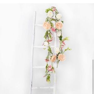 6 Ft Artificial Peony Garland - 3 in total Availabile